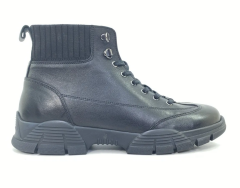 Hakiki Deri Bot - LeoWorld 42 - Siyah