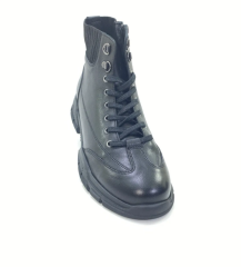 Hakiki Deri Bot - LeoWorld 42 - Siyah