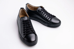 Deri Günlük Erkek Ayakkabı - PTA1001 44 - Siyah