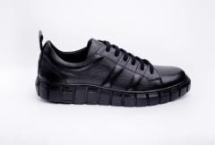 Deri Günlük Erkek Ayakkabı - PTA1003 40 - Siyah