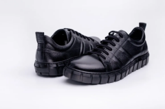 Deri Günlük Erkek Ayakkabı - PTA1003 41 - Siyah