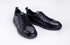 Deri Günlük Erkek Ayakkabı - PTA1003 44 - Siyah