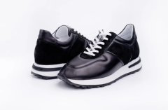 Deri Erkek Spor Ayakkabı - RGO1001 44 - Siyah