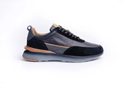 Deri Erkek Spor Ayakkabı - RGO1002 40 - Siyah