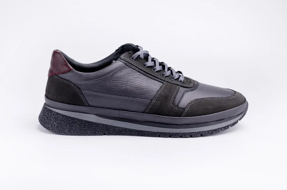 Deri Erkek Ayakkabı - SMT1001 43 - Gri