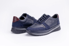 Deri Erkek Ayakkabı - SMT1001 44 - Lacivert
