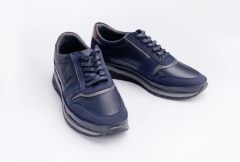 Deri Erkek Ayakkabı - SMT1001 44 - Lacivert