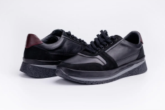 Deri Erkek Ayakkabı - SMT1001 41 - Siyah