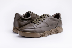 Deri Erkek Günlük Ayakkabı - TLN1002 42 - Haki