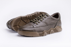 Deri Erkek Günlük Ayakkabı - TLN1002 44 - Haki