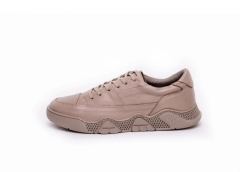 Deri Erkek Günlük Ayakkabı - TLN1002 44 - Vizon