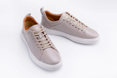 Deri Erkek Spor Ayakkabı - TNL1010 43 - Bej