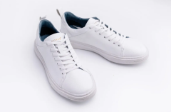 Deri Erkek Spor Ayakkabı - TNL1010 42 - Beyaz