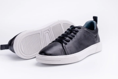 Deri Erkek Spor Ayakkabı - TNL1010 42 - Siyah