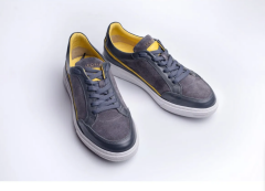 Deri Erkek Spor Ayakkabı - TNL1011 40 - Gri