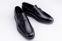 Deri Loafer Erkek Ayakkabı - KLS1020 42 - Siyah