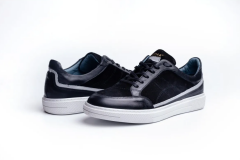 Deri Erkek Spor Ayakkabı - TNL1011 45 - Siyah