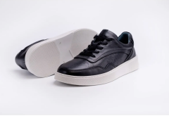 Deri Erkek Spor Ayakkabı - TNL1012 43 - Siyah