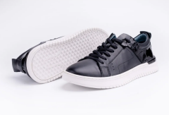 Deri Erkek Spor Ayakkabı - TNL1013 41 - Siyah