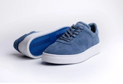 Süet Deri Erkek Günlük Ayakkabı - TNL1015 40 - Mavi